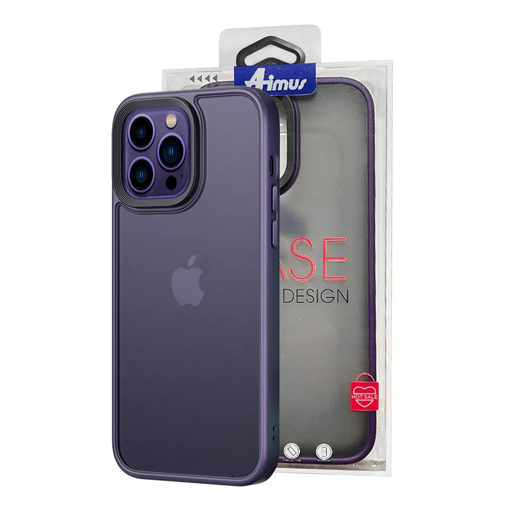 کاور آی ماس مدل Matte Border مناسب برای گوشی موبایل اپل iphone 14 pro max
