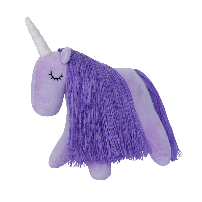 عروسک مدل اسب یونیکورنی ارتفاع 22 سانتی متر