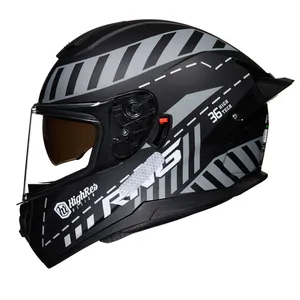 کلاه کاسکت فک ثابت آر ان جی مدل 199BG