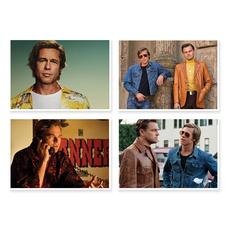 پوستر طرح فیلم Once Upon a Time in Hollywood کد A-1712 مجموعه 4 عددی