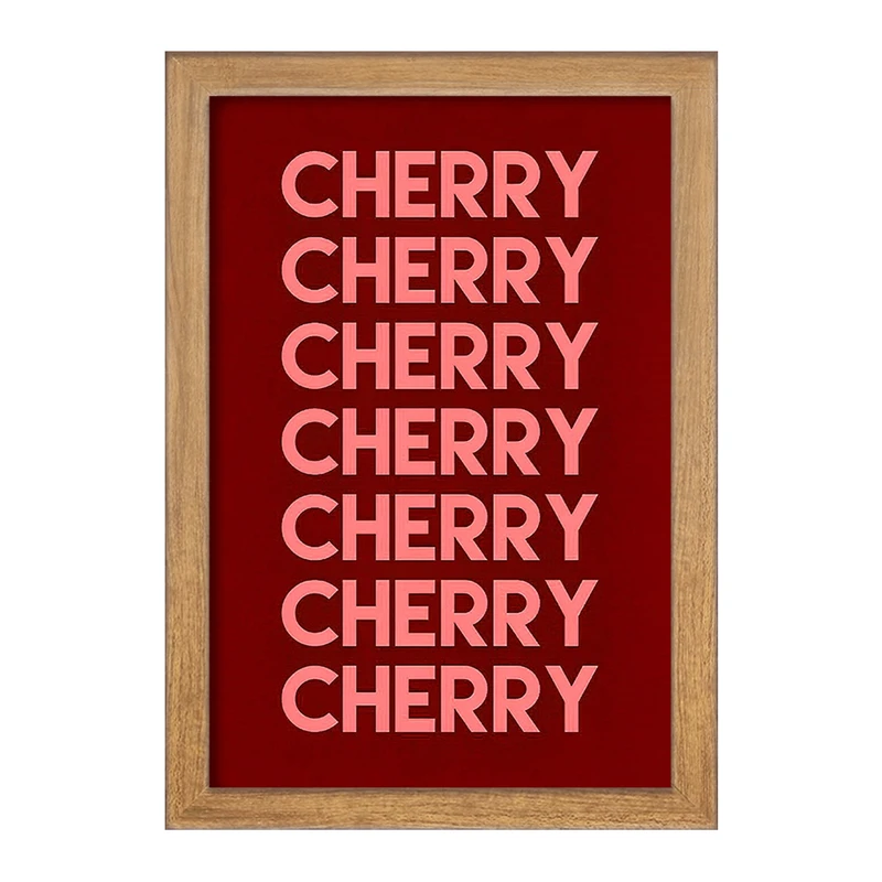 تابلو خندالو مدل Cherry کد F3712
