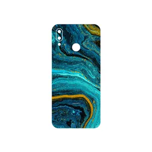 MAHOOT Turquoise marblewith golden streaks Cover Sticker for Huawei Nova 3e