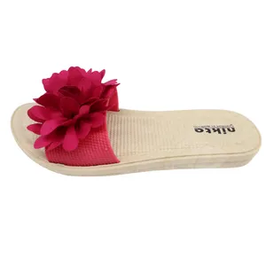 دمپایی زنانه نیکتا مدل 015-9-RD گلدار