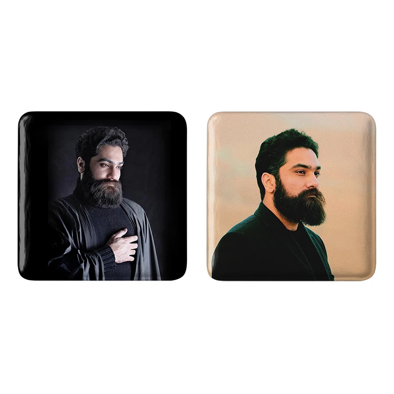 مگنت خندالو مدل علی زندوکیلی کد 40454046 مجموعه 2 عددی