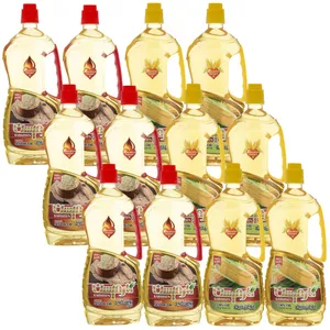 روغن کنجد تصفیه و روغن ذرت خالص کارمیسن - 920 میلی لیتر مجموعه 12عددی