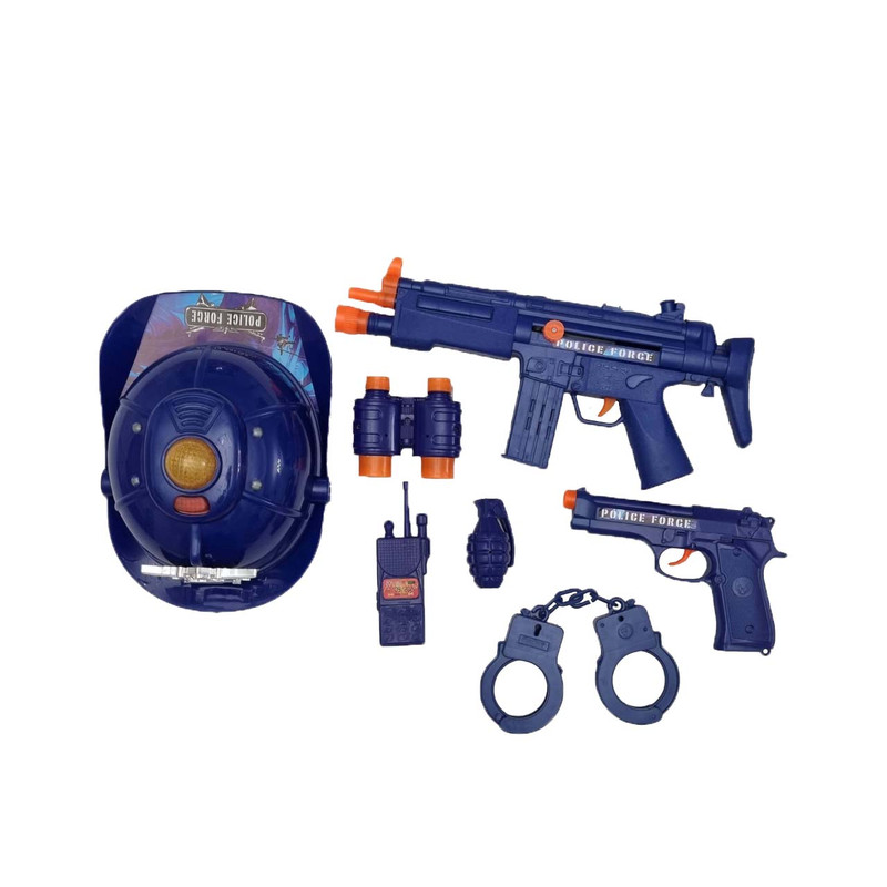 ست تفنگ بازی مدل police world F30