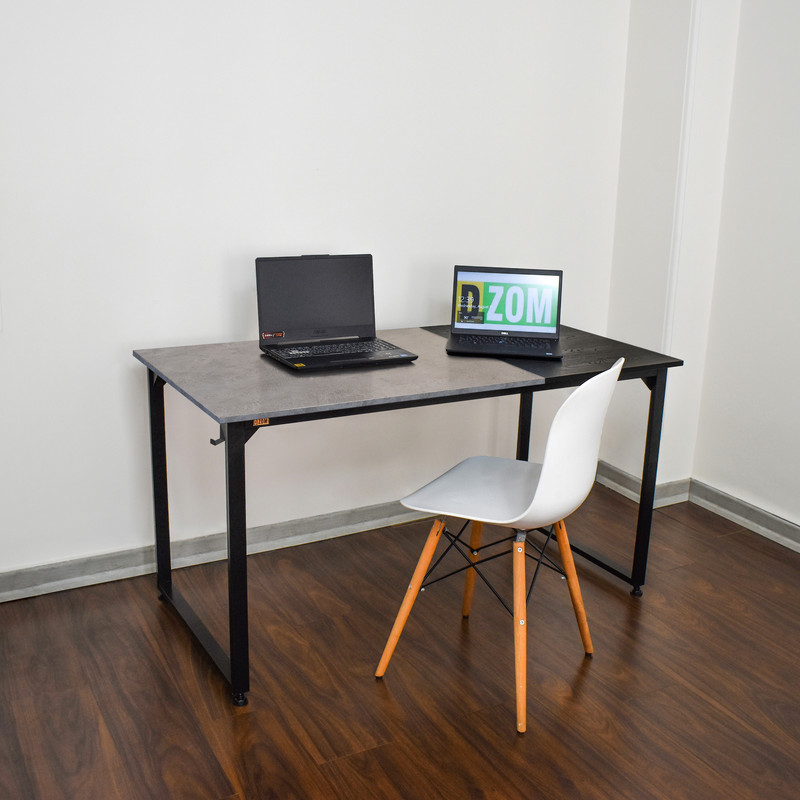میز کامپیوتر دیزم مدل مونتاژی TLD_asm_140×70_Di سایز 140×70 سانتی متر