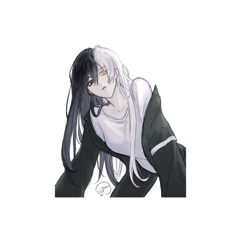 استیکر لپ تاپ و موبایل مدل انیمه طرح باد شکن هاروکا ساکورا Wind Breaker Haruka Sakura کد 2802