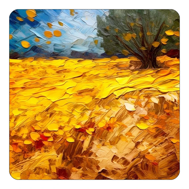 مگنت کاکتی طرح نقاشی رنگ روغن مدل mp70266