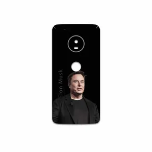 MAHOOT Elon Musk Cover Sticker for Motorola Moto G5 Plus