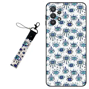 Megafone Devil eye 6464 Cover for Samsung Galaxy M32 5G With Wrist strap