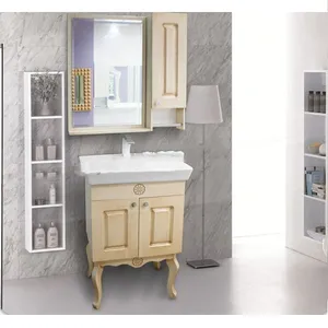 ست کابینت روشویی کاسپین مدل آیلین به همراه آینه و باکس