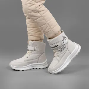 نیم بوت دخترانه مدل چسبی 