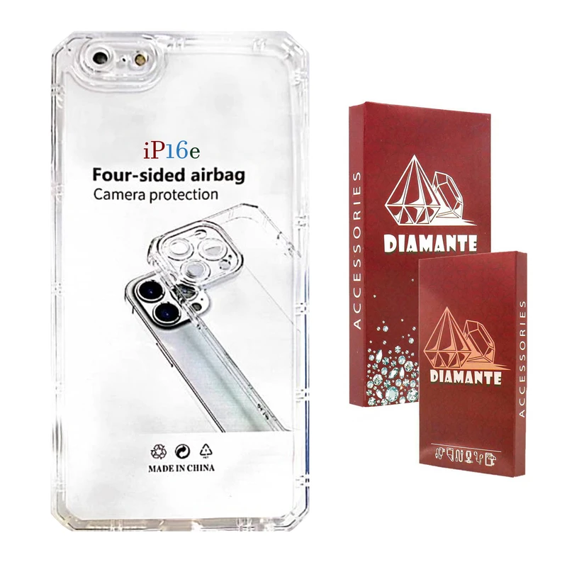 کاور دیامانته مدل Naver Rd مناسب برای گوشی موبایل اپل iPhone 16e