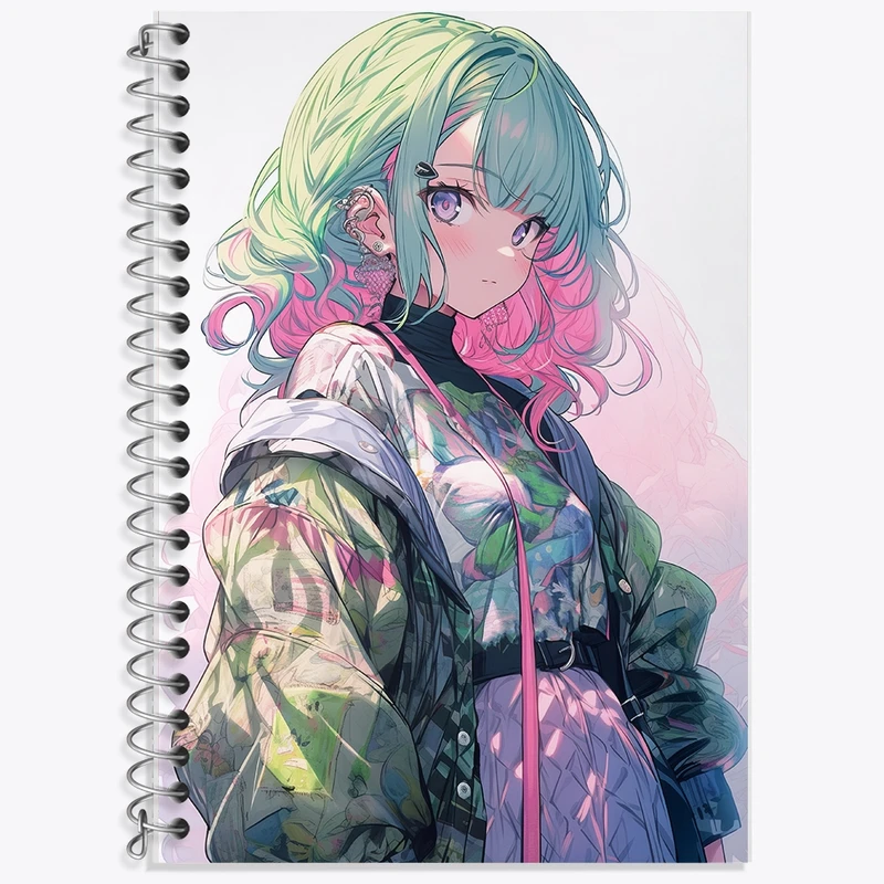 دفتر لغت 50 برگ خندالو طرح دخترانه کد F606