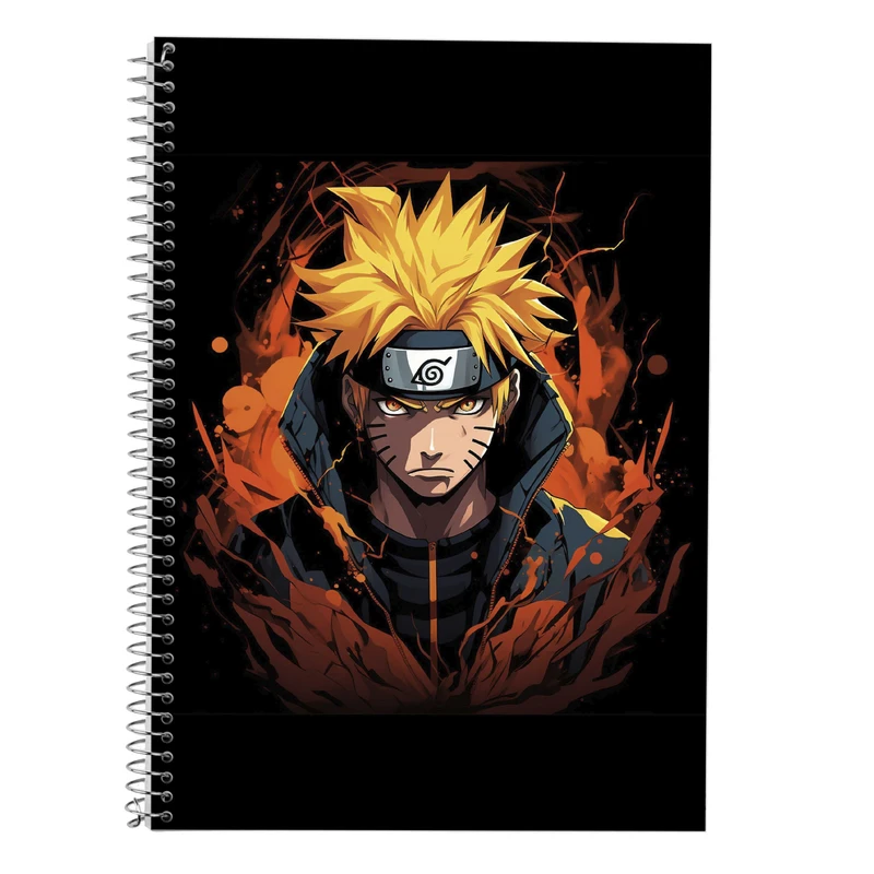 دفتر لغت 50 برگ مدوپد طرح Naroto کد DF11319