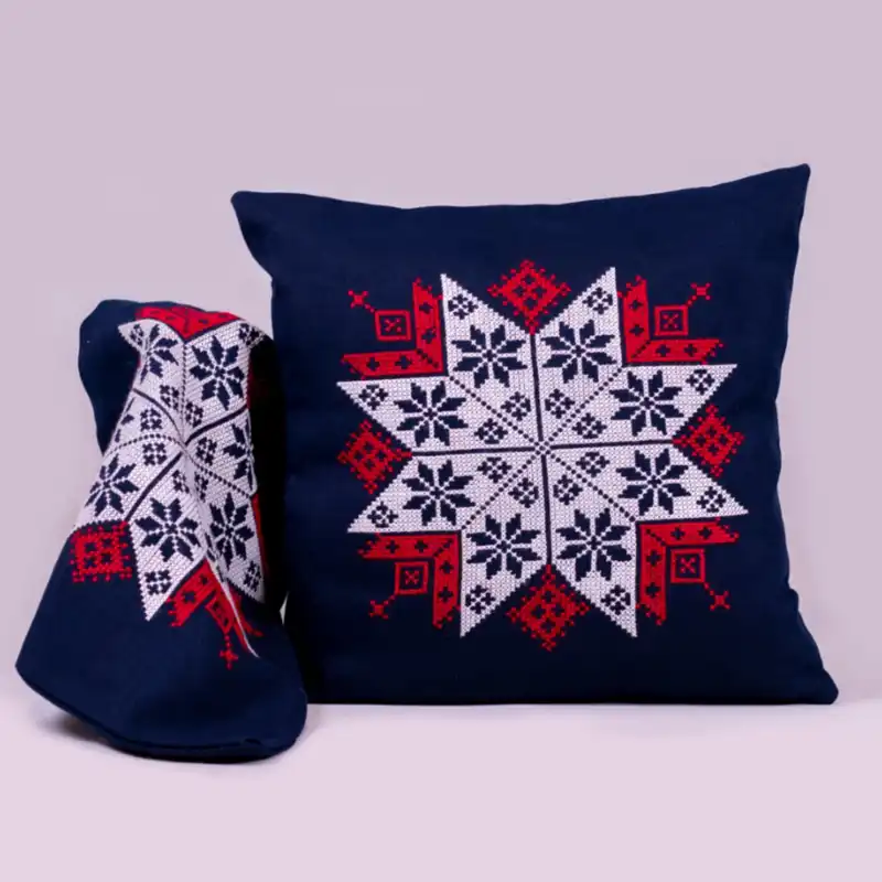 کوسن سوزن دوزی مدل ستاره کد ۰۲