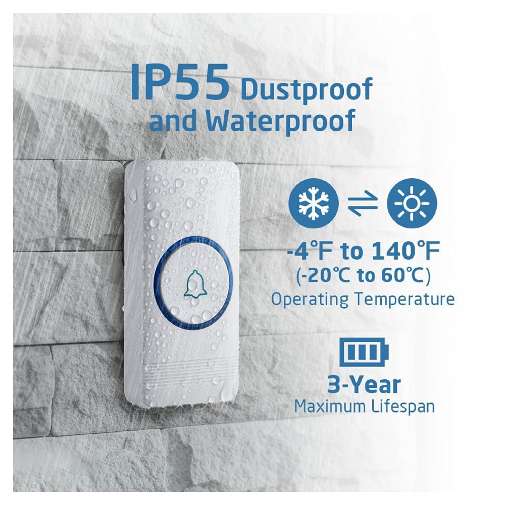 زنگ بی سیم مدل D-3W-U