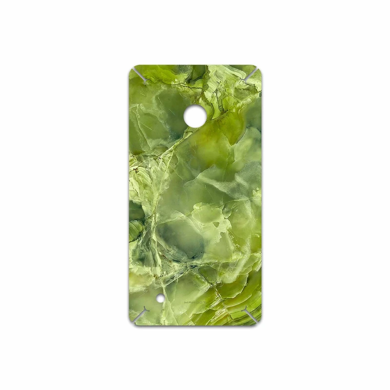 برچسب پوششی ماهوت مدل Green Crystal Marble مناسب برای گوشی موبایل نوکیا Lumia 530