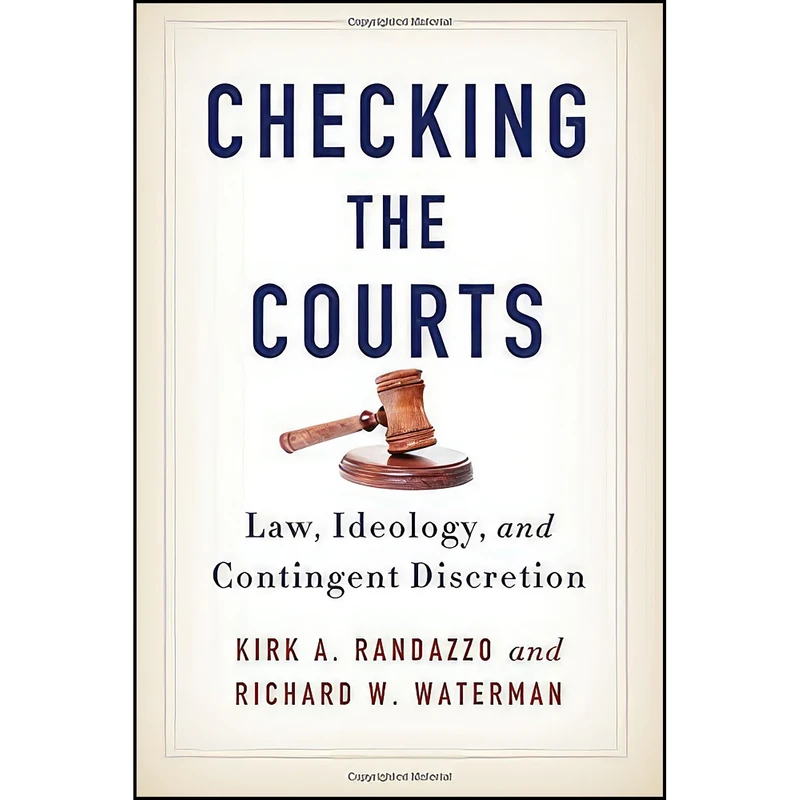 کتاب Checking the Courts اثر جمعي از نويسندگان انتشارات State University of New York Press