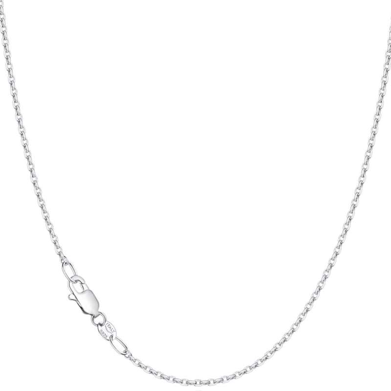 زنجیر نقره زنانه مدل فلامینگو ظریف ایتالیایی arm21