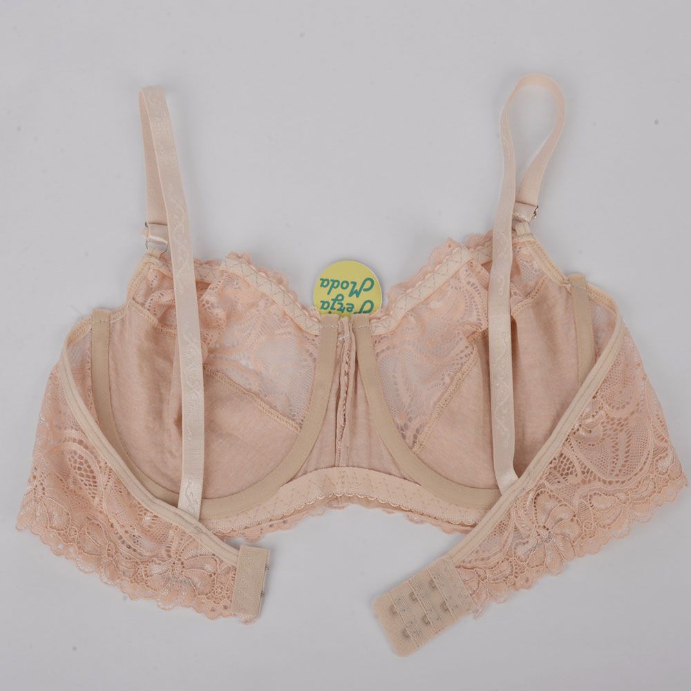 ست شورت و سوتین زنانه پرجامدا مدل 340019209 دانتل رنگ کرم -  - 8