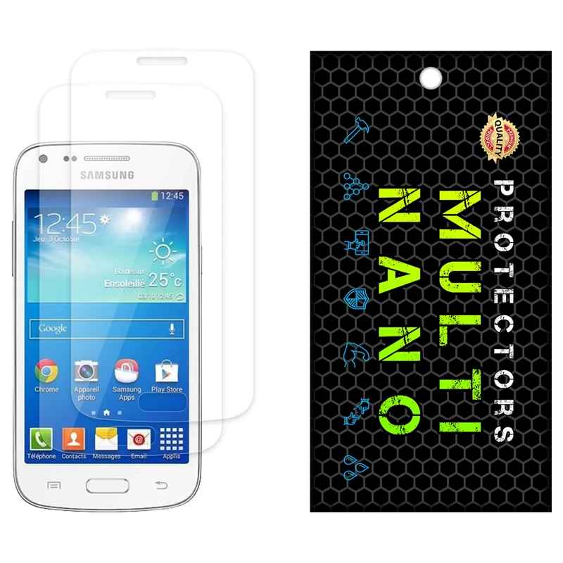 محافظ صفحه نمایش مولتی نانو مدل X-S2N مناسب برای گوشی موبایل سامسونگ Galaxy Core Plus بسته دو عددی