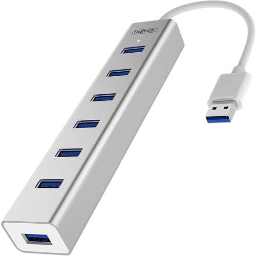 هاب 7 پورت USB 3.0 یونیتک مدل Y-3090