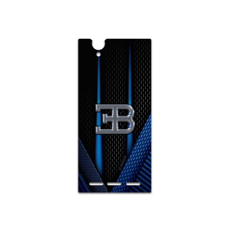 برچسب پوششی ماهوت مدل BUGATTI مناسب برای گوشی موبایل سونی Xperia T2 Ultra