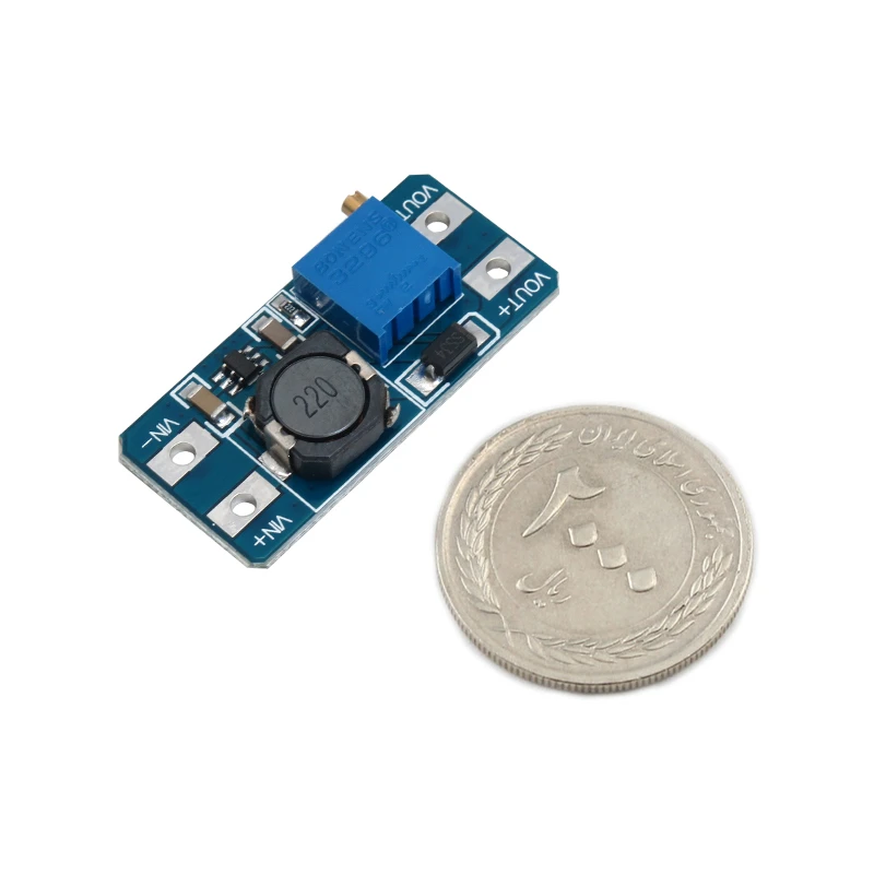 عکس شماره 2 : ماژول رگولاتور افزاینده مدل mt3608