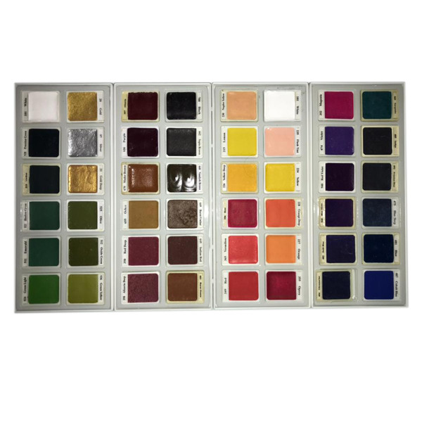 آبرنگ 48 رنگ آقامیری کد 01 آبرنگ 48 رنگ آقامیری کد 01