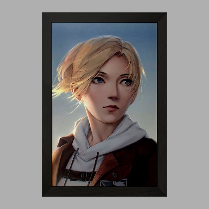 تابلو خندالو مدل آنی لئونهارت انیمه اتک آن تایتان Attack on Titan  کد 10982