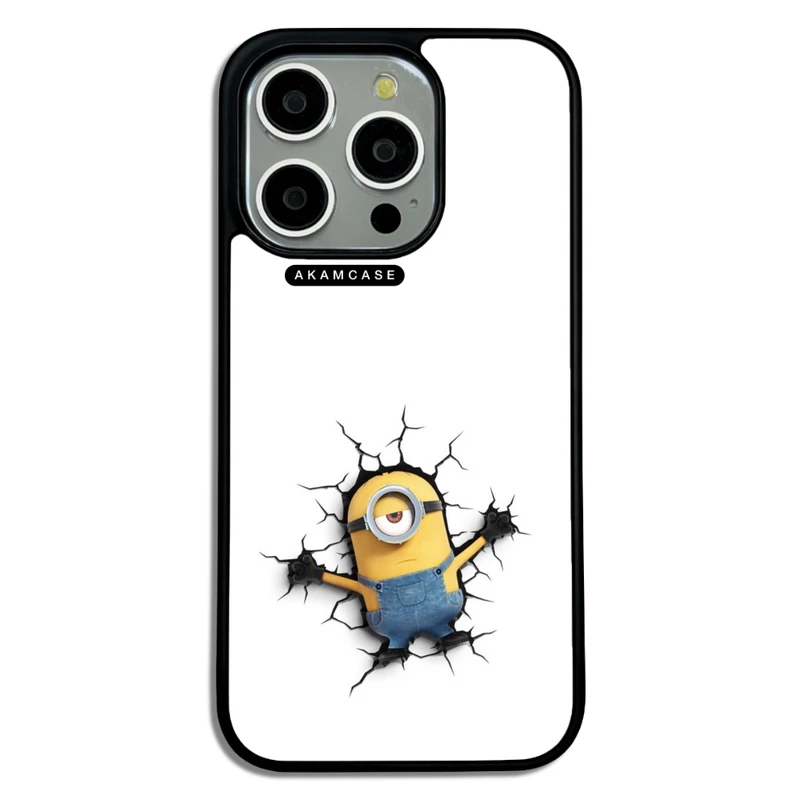 کاور آکام مدل AMC-WA15PRO-MINIONS12 مناسب برای گوشی موبایل اپل iPhone 15 Pro