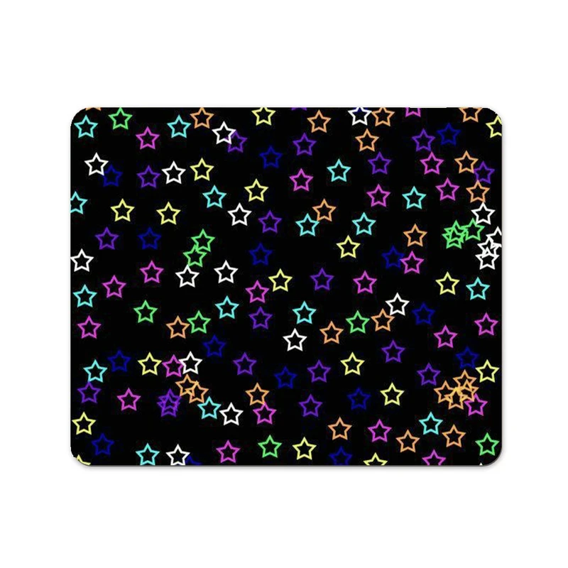 ماوس پد پاد آفرین طرح ستاره های رنگی کد 869 سایز 19*24 سانتی متر 