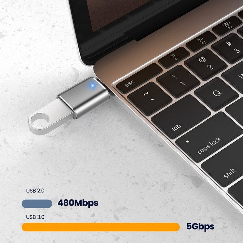مبدل USB 3.0 به USB-C کد OTG-AC401
