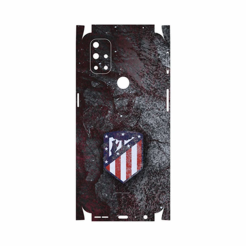 برچسب پوششی ماهوت مدل Atletico-de-Madrid-FullSkin مناسب برای گوشی موبایل وان پلاس Nord N10 5G