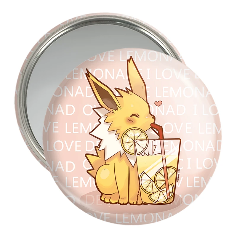 آینه جیبی خندالو مدل پیکاچو انیمه پوکمون  کد 17383