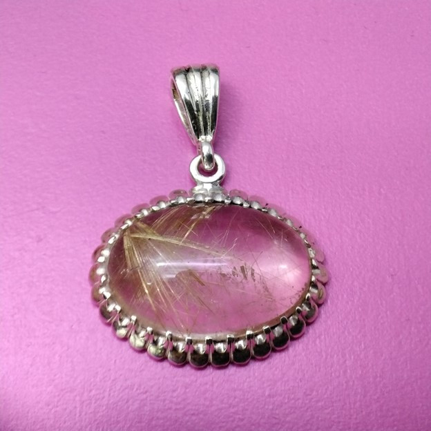 آویز گردنبند نقره زنانه مدل glsr-1784