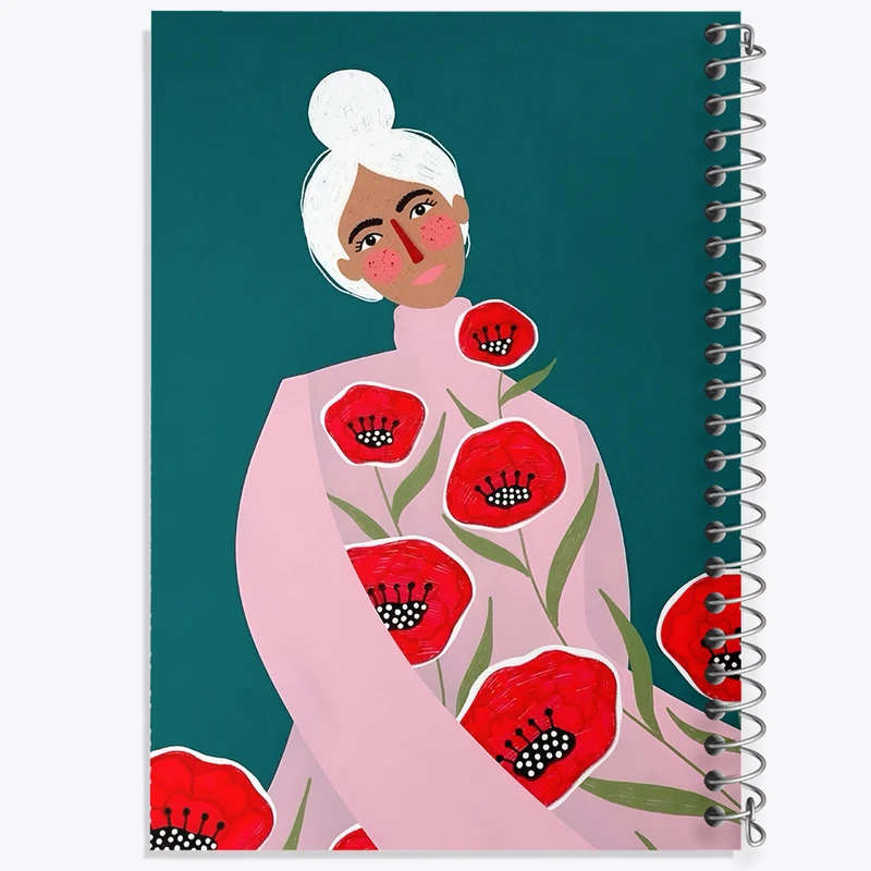 دفتر لیست خرید 50 برگ خندالو طرح دخترانه کد F7329