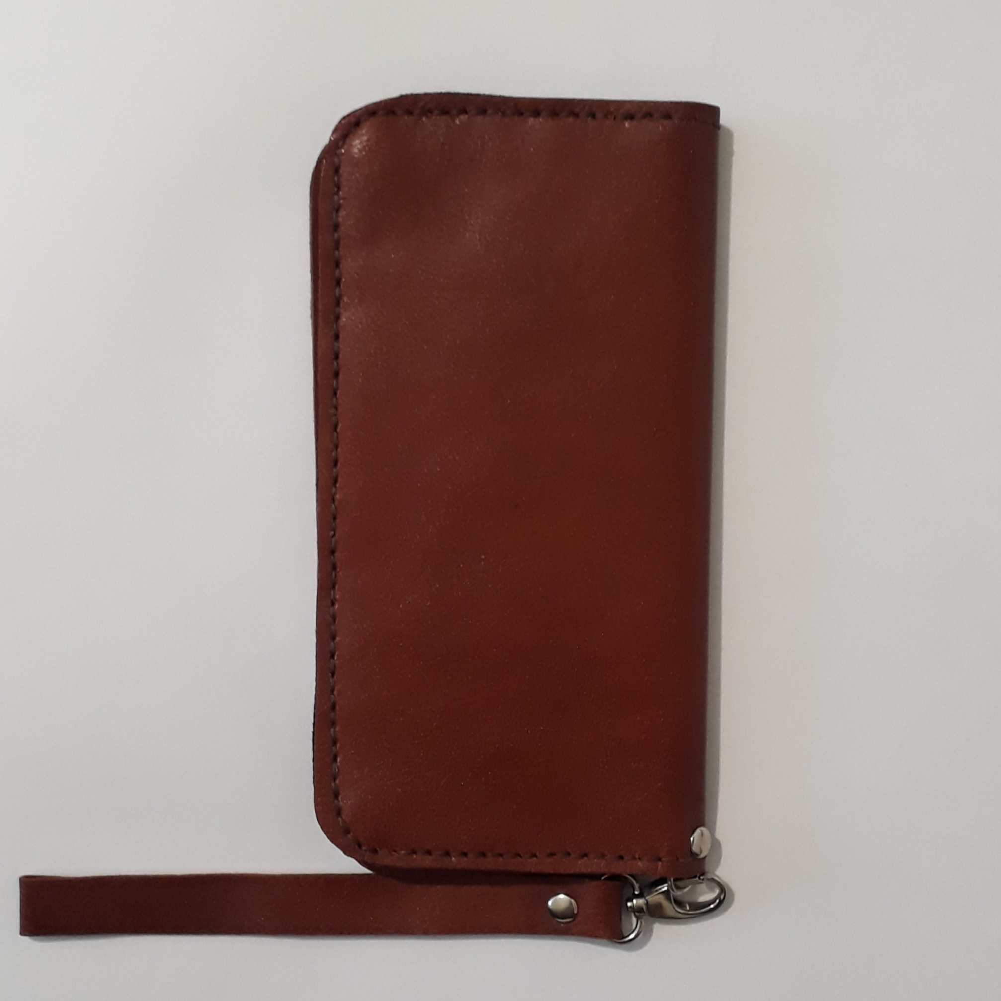 کیف پول چرمی مدل دست دوز کد 683207