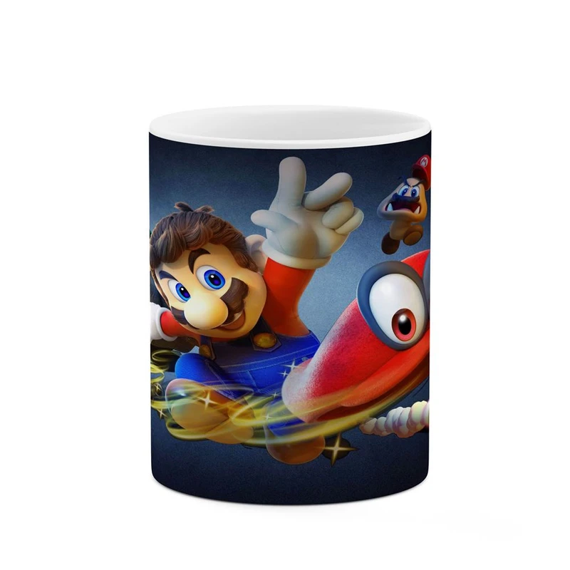ماگ کاکتی مدل بازی سوپر ماریو Super Mario Odyssey کد mgh30617