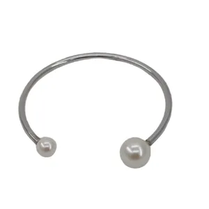 دستبند نقره زنانه مدل مروارید