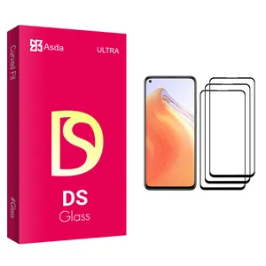 Asda DS glass Screen Protector For Xiaomi Mi 10T 5G Pack Of 3