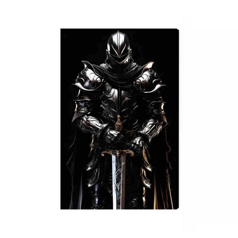 تابلو شاسی عرش مدل فانتزی شوالیه Black Knight کد As2392