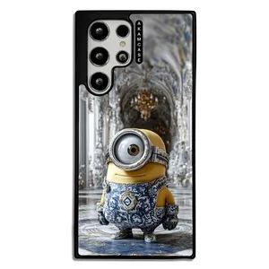 AKAM AMC-WSGS22U-MINIONS19 Cover For Samsung Galaxy S22 Ultra