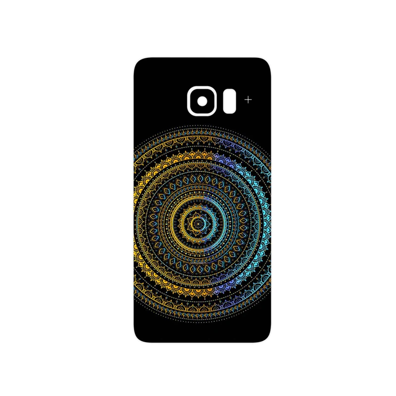 برچسب پوششی ماهوت مدل Mandala Design 2 مناسب برای گوشی موبایل سامسونگ Galaxy S6 Edge Plus