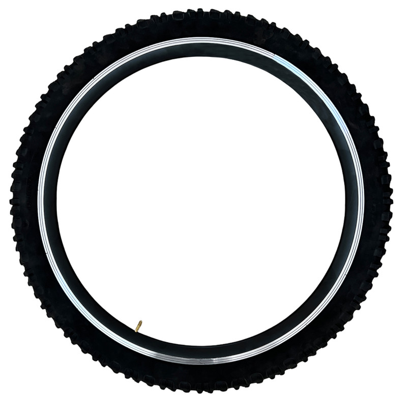 تایر و تیوپ دوچرخه اوکی مدل درشت گل 26X2.235 