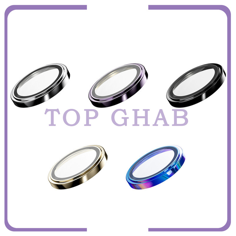 محافظ لنز دوربین تاپ قاب مدل RINGI مناسب برای گوشی موبایل اپل iPhone 13