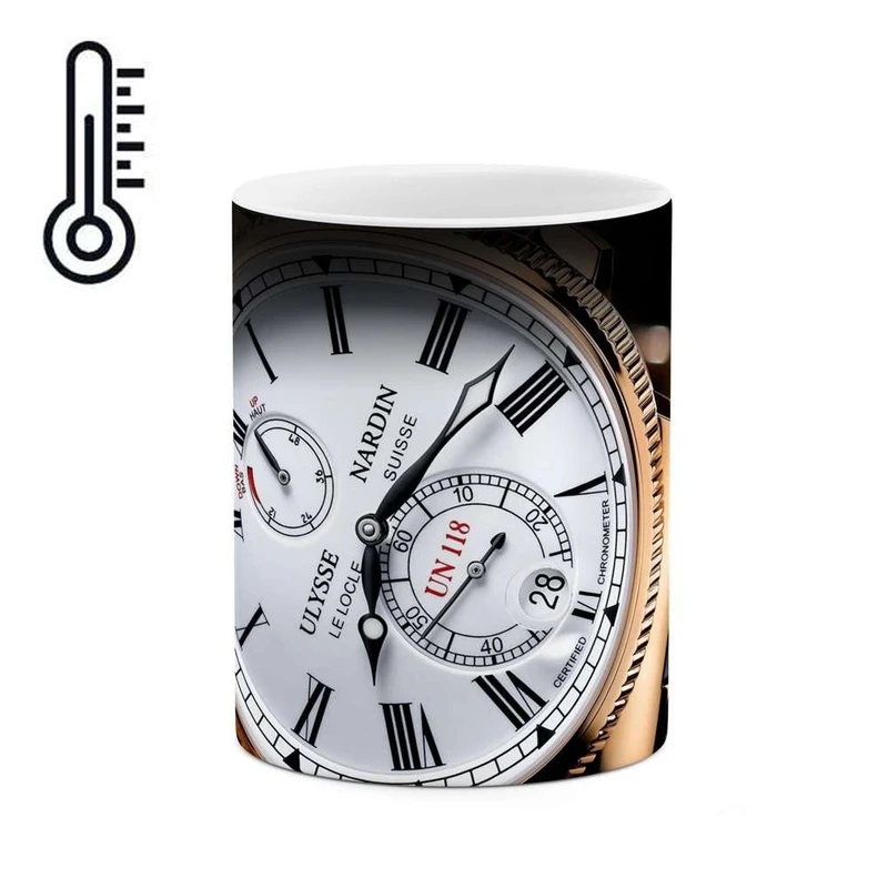 ماگ حرارتی کاکتی مدل ساعت کد  mgh12815