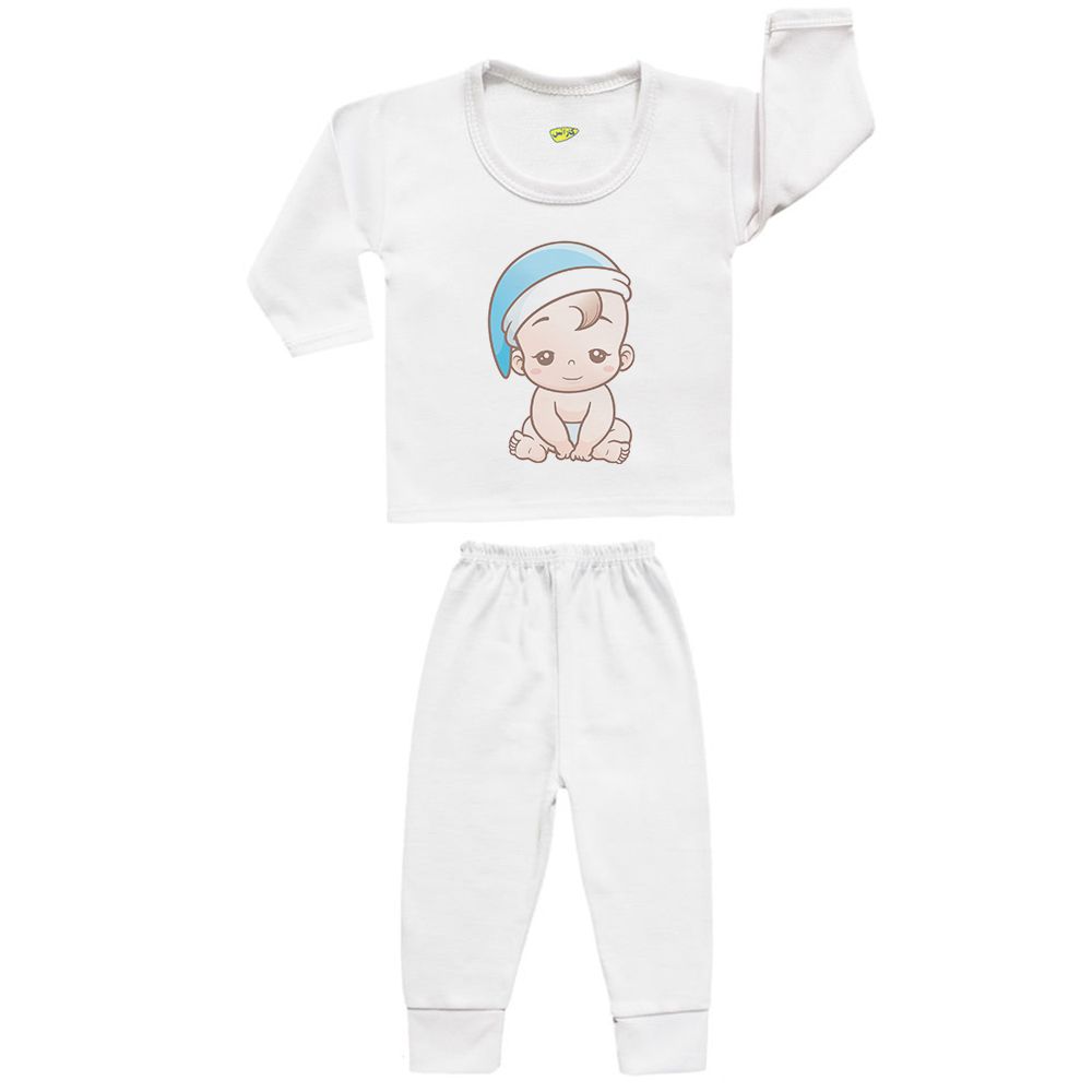 ست تی شرت و شلوار نوزادی کارانس مدل SBS-3095